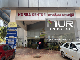 The NORKA (Non-Resident Keralite's Affairs) Centre is in Thycaud, Thiruvananthapuram (Trivandrum), Kerala, India, on April 9, 2024. The Non-...