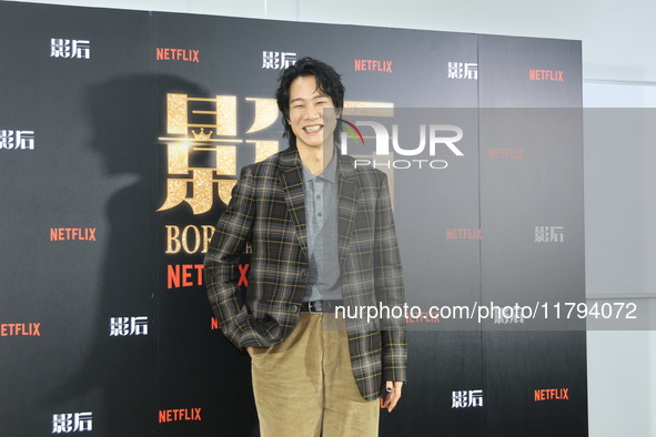 Actor Xue Shiling poses at a promotional event in Taipei, Taiwan province, China, on November 19, 2024. 