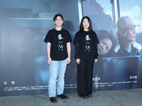 Actors Hsiang Hsi and Yang Kuei-Mei attend the premiere of the film ''A Journey in Spring'' at the Golden Horse Awards in Taipei, Taiwan pro...