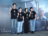 Actors Hsiang Hsi and Yang Kuei-Mei attend the premiere of the film ''A Journey in Spring'' at the Golden Horse Awards in Taipei, Taiwan pro...