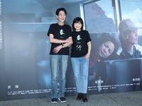 Actors Hsiang Hsi and Yang Kuei-Mei attend the premiere of the film ''A Journey in Spring'' at the Golden Horse Awards in Taipei, Taiwan pro...