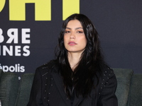 Barbara Lopez attends the press conference to promote the movie ''Straight'' at Cinepolis Plaza Carso in Mexico City, Mexico, on November 19...