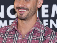 Alejandro Speitzer attends the press conference to promote the movie ''Straight'' at Cinepolis Plaza Carso in Mexico City, Mexico, on Novemb...