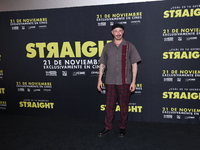 Marcelo Tobar attends the press conference to promote the movie ''Straight'' at Cinepolis Plaza Carso in Mexico City, Mexico, on November 19...