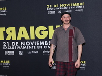 Marcelo Tobar attends the press conference to promote the movie ''Straight'' at Cinepolis Plaza Carso in Mexico City, Mexico, on November 19...