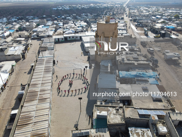 Children In Northern Syria Face Harsh Humanitarian And Living Conditions That Have Significantly Impacted Their Education. The Photos Depict...