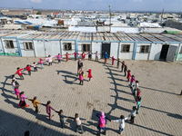 Children In Northern Syria Face Harsh Humanitarian And Living Conditions That Have Significantly Impacted Their Education. The Photos Depict...