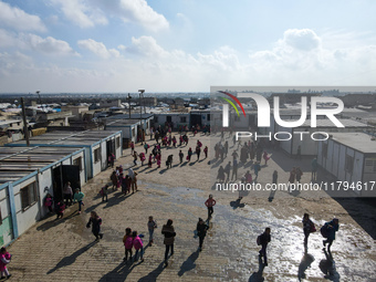 Children In Northern Syria Face Harsh Humanitarian And Living Conditions That Have Significantly Impacted Their Education. The Photos Depict...