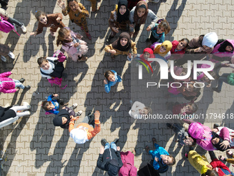 Children In Northern Syria Face Harsh Humanitarian And Living Conditions That Have Significantly Impacted Their Education. The Photos Depict...