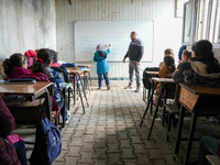 Children In Northern Syria Face Harsh Humanitarian And Living Conditions That Have Significantly Impacted Their Education. The Photos Depict...