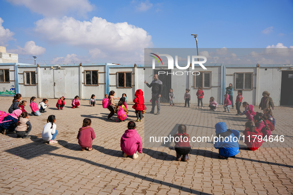 Children In Northern Syria Face Harsh Humanitarian And Living Conditions That Have Significantly Impacted Their Education. The Photos Depict...