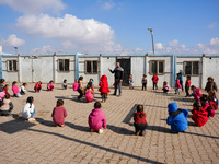 Children In Northern Syria Face Harsh Humanitarian And Living Conditions That Have Significantly Impacted Their Education. The Photos Depict...