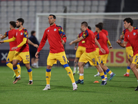 National soccer team players of Andorra train before the UEFA Nations League, League D, Group D2 soccer match between Malta and Andorra at t...