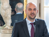 Jean Noel Barrot (France's Minister of Foreign Affairs) during meeting of the Foreign Ministers of the EU Big Five in Warsaw, Poland on Nove...