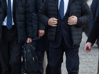 Antonio Tajani (Italy's Minister of Foreign Affairs) during meeting of the Foreign Ministers of the EU Big Five in Warsaw, Poland on Novembe...