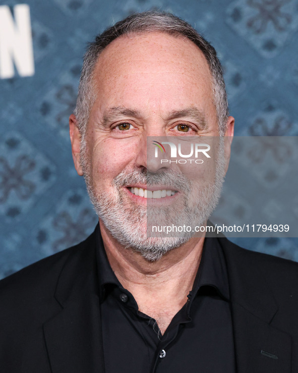 Todd Black arrives at the Los Angeles Premiere Of Netflix's 'The Piano Lesson' held at The Egyptian Theatre Hollywood on November 19, 2024 i...