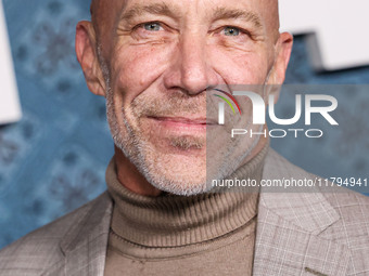 David J. Bomba arrives at the Los Angeles Premiere Of Netflix's 'The Piano Lesson' held at The Egyptian Theatre Hollywood on November 19, 20...