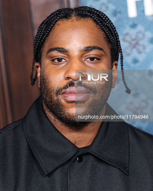 Malcolm Washington arrives at the Los Angeles Premiere Of Netflix's 'The Piano Lesson' held at The Egyptian Theatre Hollywood on November 19...