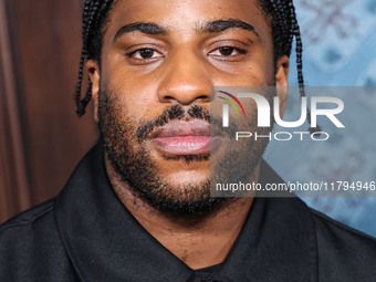 Malcolm Washington arrives at the Los Angeles Premiere Of Netflix's 'The Piano Lesson' held at The Egyptian Theatre Hollywood on November 19...