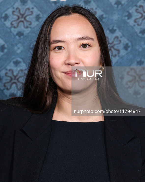 Rachel Lautzenheiser arrives at the Los Angeles Premiere Of Netflix's 'The Piano Lesson' held at The Egyptian Theatre Hollywood on November...