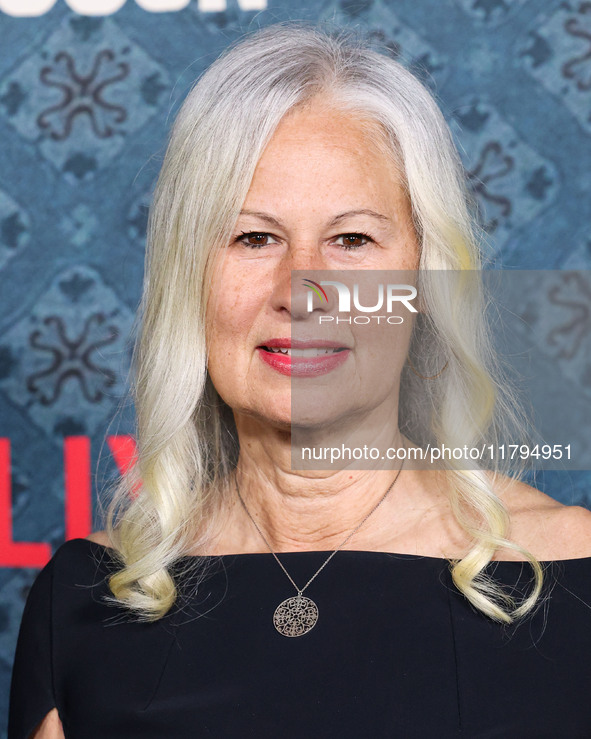 Jennifer Roth arrives at the Los Angeles Premiere Of Netflix's 'The Piano Lesson' held at The Egyptian Theatre Hollywood on November 19, 202...