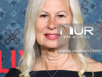 Jennifer Roth arrives at the Los Angeles Premiere Of Netflix's 'The Piano Lesson' held at The Egyptian Theatre Hollywood on November 19, 202...