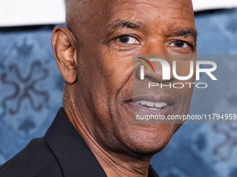 Denzel Washington arrives at the Los Angeles Premiere Of Netflix's 'The Piano Lesson' held at The Egyptian Theatre Hollywood on November 19,...