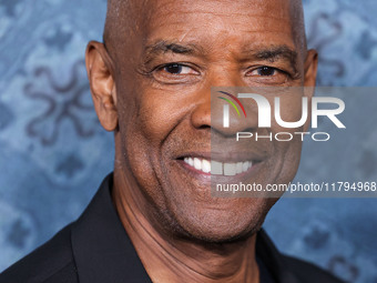 Denzel Washington arrives at the Los Angeles Premiere Of Netflix's 'The Piano Lesson' held at The Egyptian Theatre Hollywood on November 19,...