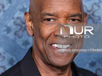 Denzel Washington arrives at the Los Angeles Premiere Of Netflix's 'The Piano Lesson' held at The Egyptian Theatre Hollywood on November 19,...