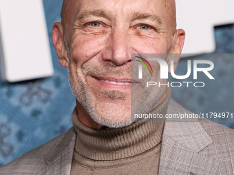 David J. Bomba arrives at the Los Angeles Premiere Of Netflix's 'The Piano Lesson' held at The Egyptian Theatre Hollywood on November 19, 20...