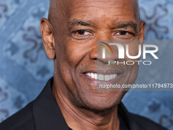 Denzel Washington arrives at the Los Angeles Premiere Of Netflix's 'The Piano Lesson' held at The Egyptian Theatre Hollywood on November 19,...