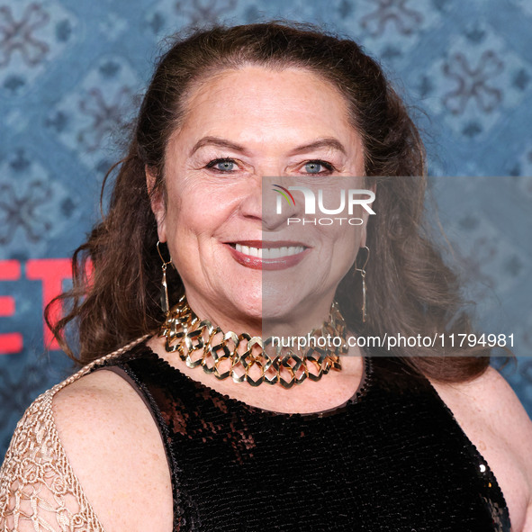 Constanza Romero arrives at the Los Angeles Premiere Of Netflix's 'The Piano Lesson' held at The Egyptian Theatre Hollywood on November 19,...