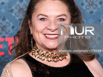 Constanza Romero arrives at the Los Angeles Premiere Of Netflix's 'The Piano Lesson' held at The Egyptian Theatre Hollywood on November 19,...