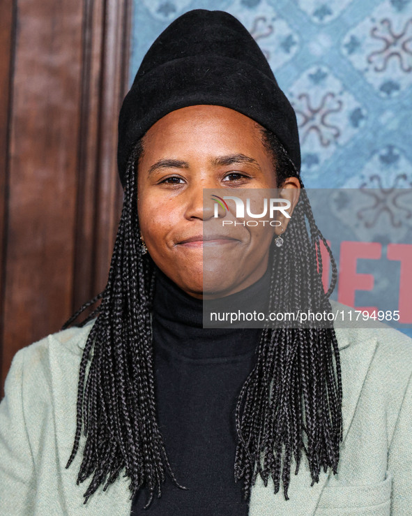 Katia Washington arrives at the Los Angeles Premiere Of Netflix's 'The Piano Lesson' held at The Egyptian Theatre Hollywood on November 19,...