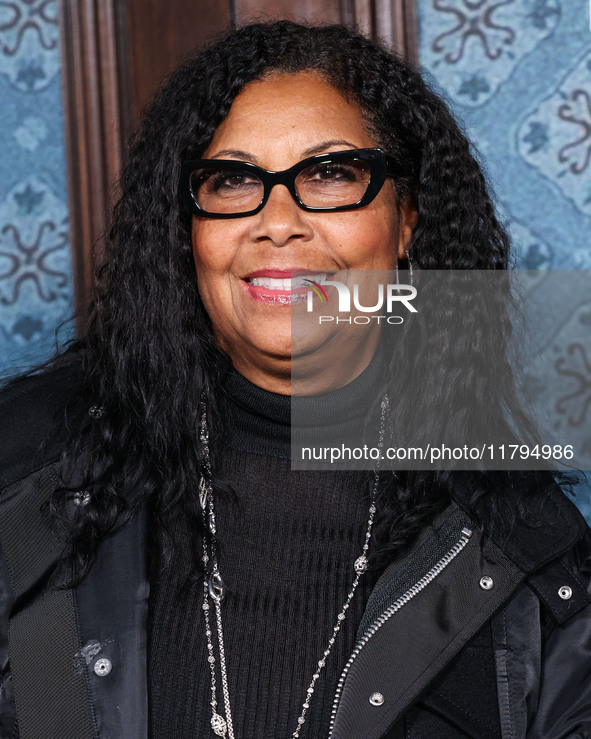 Cookie Johnson arrives at the Los Angeles Premiere Of Netflix's 'The Piano Lesson' held at The Egyptian Theatre Hollywood on November 19, 20...