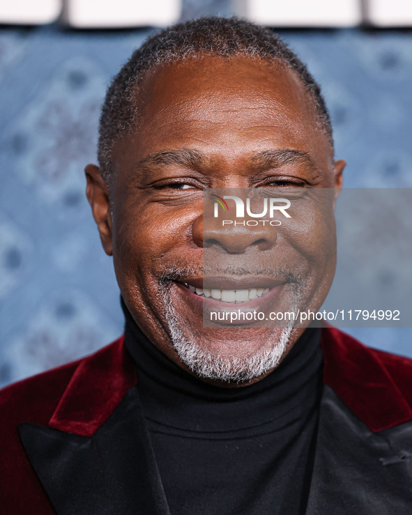 Michael Potts arrives at the Los Angeles Premiere Of Netflix's 'The Piano Lesson' held at The Egyptian Theatre Hollywood on November 19, 202...