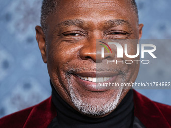 Michael Potts arrives at the Los Angeles Premiere Of Netflix's 'The Piano Lesson' held at The Egyptian Theatre Hollywood on November 19, 202...