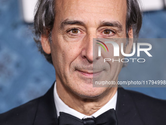 Alexandre Desplat arrives at the Los Angeles Premiere Of Netflix's 'The Piano Lesson' held at The Egyptian Theatre Hollywood on November 19,...