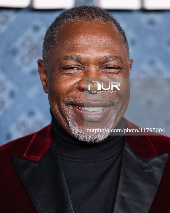 Michael Potts arrives at the Los Angeles Premiere Of Netflix's 'The Piano Lesson' held at The Egyptian Theatre Hollywood on November 19, 202...