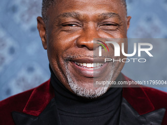 Michael Potts arrives at the Los Angeles Premiere Of Netflix's 'The Piano Lesson' held at The Egyptian Theatre Hollywood on November 19, 202...