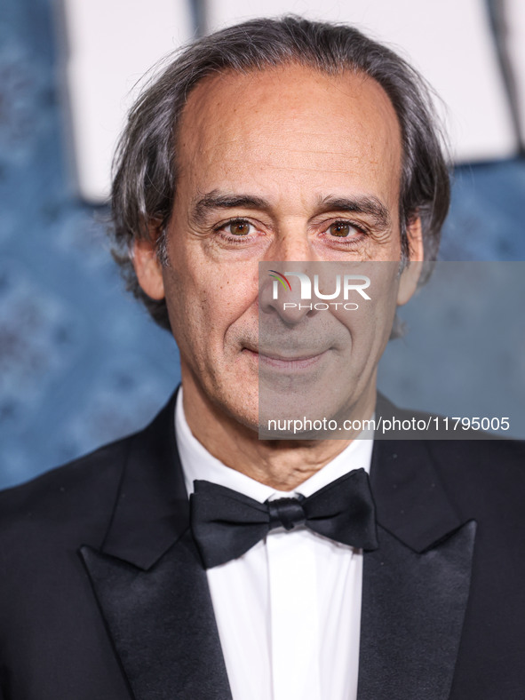 Alexandre Desplat arrives at the Los Angeles Premiere Of Netflix's 'The Piano Lesson' held at The Egyptian Theatre Hollywood on November 19,...