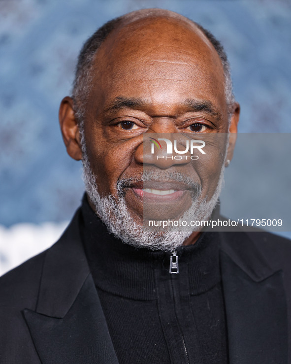 Gregg Daniel arrives at the Los Angeles Premiere Of Netflix's 'The Piano Lesson' held at The Egyptian Theatre Hollywood on November 19, 2024...