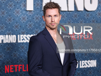 Pressly Coker arrives at the Los Angeles Premiere Of Netflix's 'The Piano Lesson' held at The Egyptian Theatre Hollywood on November 19, 202...