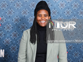 Katia Washington arrives at the Los Angeles Premiere Of Netflix's 'The Piano Lesson' held at The Egyptian Theatre Hollywood on November 19,...