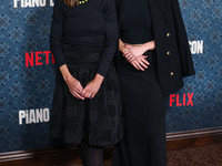 Deva Anderson and Rachel Lautzenheiser arrive at the Los Angeles Premiere Of Netflix's 'The Piano Lesson' held at The Egyptian Theatre Holly...