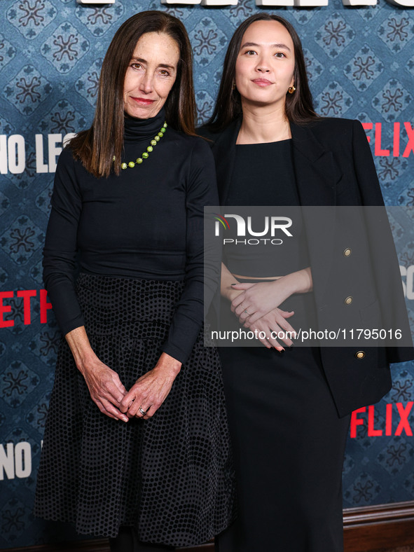 Deva Anderson and Rachel Lautzenheiser arrive at the Los Angeles Premiere Of Netflix's 'The Piano Lesson' held at The Egyptian Theatre Holly...