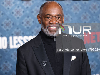 Gregg Daniel arrives at the Los Angeles Premiere Of Netflix's 'The Piano Lesson' held at The Egyptian Theatre Hollywood on November 19, 2024...