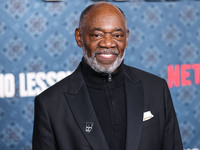 Gregg Daniel arrives at the Los Angeles Premiere Of Netflix's 'The Piano Lesson' held at The Egyptian Theatre Hollywood on November 19, 2024...