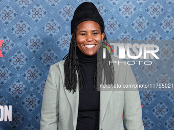 Katia Washington arrives at the Los Angeles Premiere Of Netflix's 'The Piano Lesson' held at The Egyptian Theatre Hollywood on November 19,...