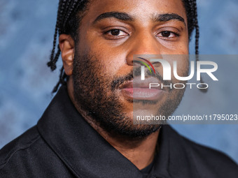 Malcolm Washington arrives at the Los Angeles Premiere Of Netflix's 'The Piano Lesson' held at The Egyptian Theatre Hollywood on November 19...